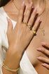 SIGNET PINKY RING GOUD